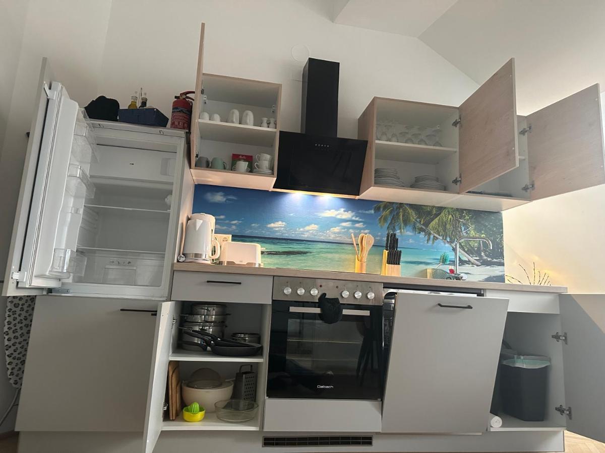 Klimatisiertes Dachgeschoss City Apartment In Zentrum Wiens Kültér fotó