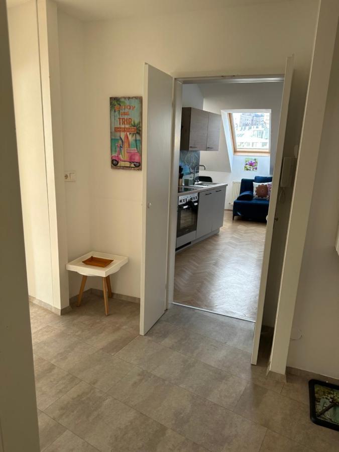 Klimatisiertes Dachgeschoss City Apartment In Zentrum Wiens Kültér fotó