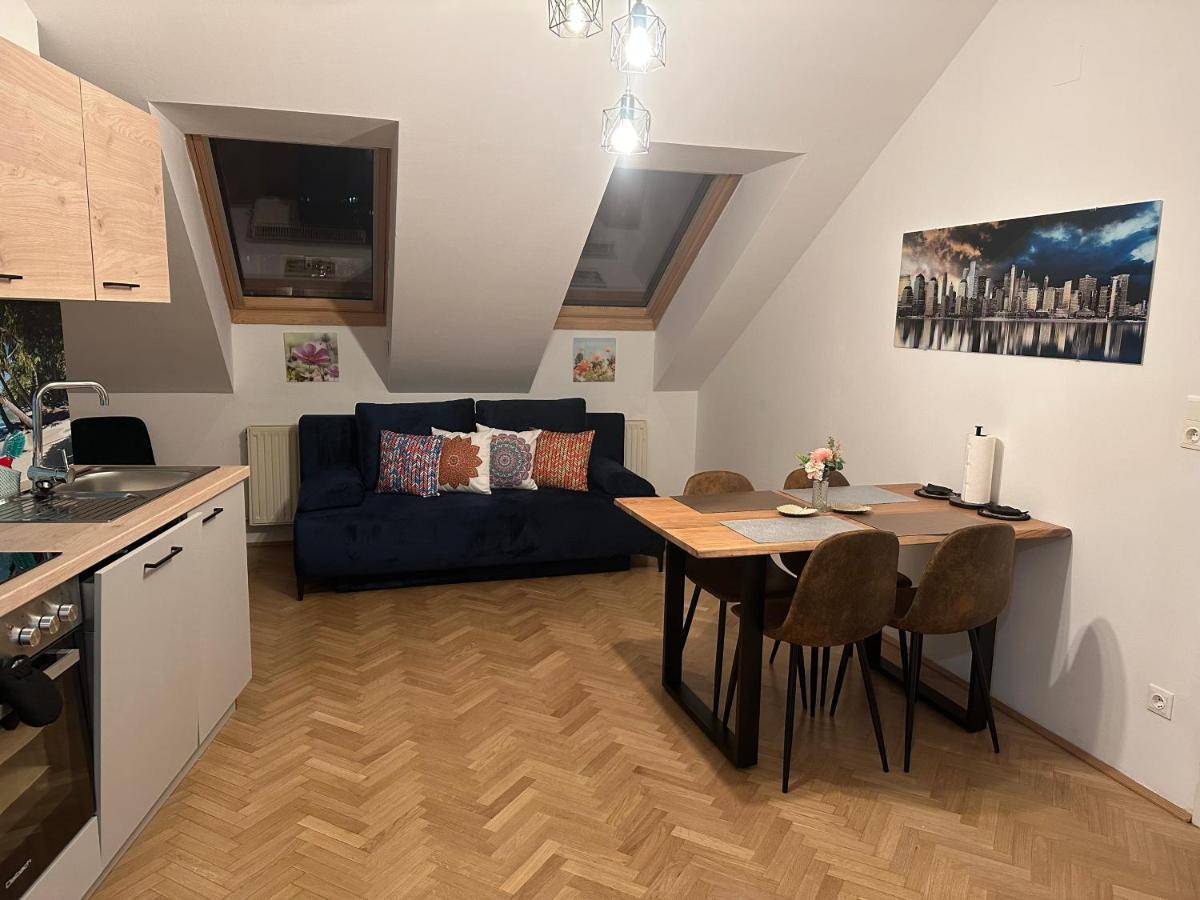 Klimatisiertes Dachgeschoss City Apartment In Zentrum Wiens Kültér fotó